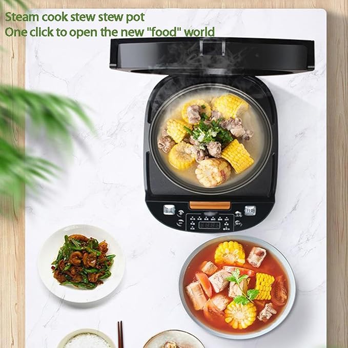 Rice Cookers 5L Household Rice Cooker Intelligent Appointment Timing Heating Rice Cooker High-fire Fast Cooking Multi-Function Rice Cooker Rice Maker