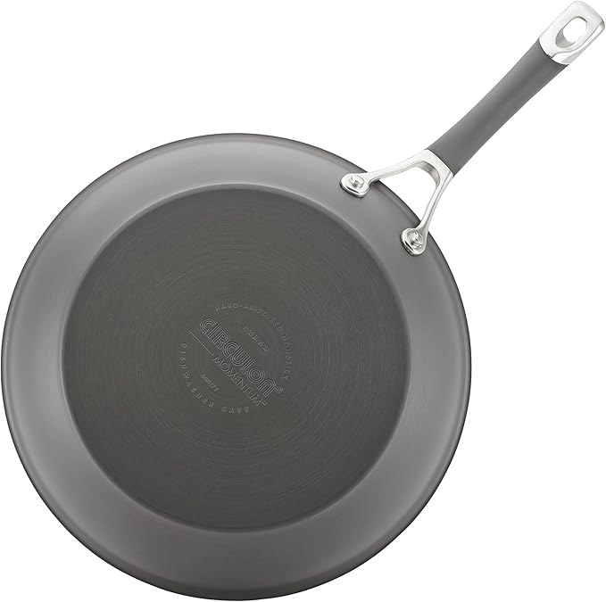 Circulon 83903 Radiance Hard Anodized Nonstick Cookware Pots and Pans Set 10 Piece Gray