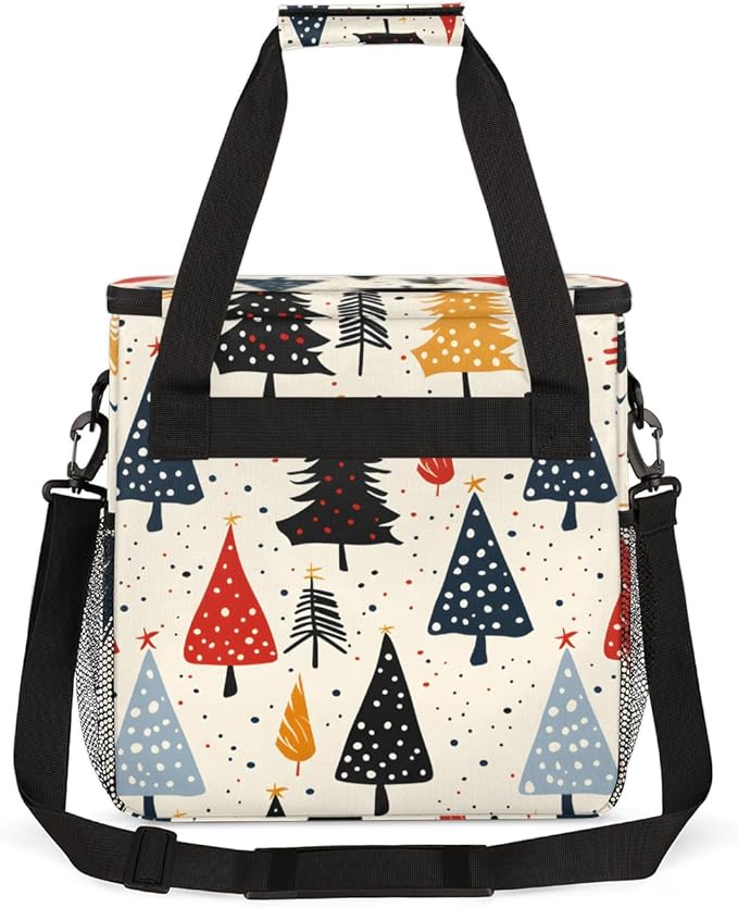Cartoon Tree Coffee Maker Carrying Bag Magical Tree Travel Storage Bag Compatible with K-Mini or K-Mini Plus Single Serve Coffee Brewer Carrying Case with Multiple Pockets &amp Shoulder Strap