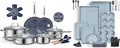 Ammeloo Hybrid Stainless Steel Cookware Set &amp 22-Piece Baking Pans Set