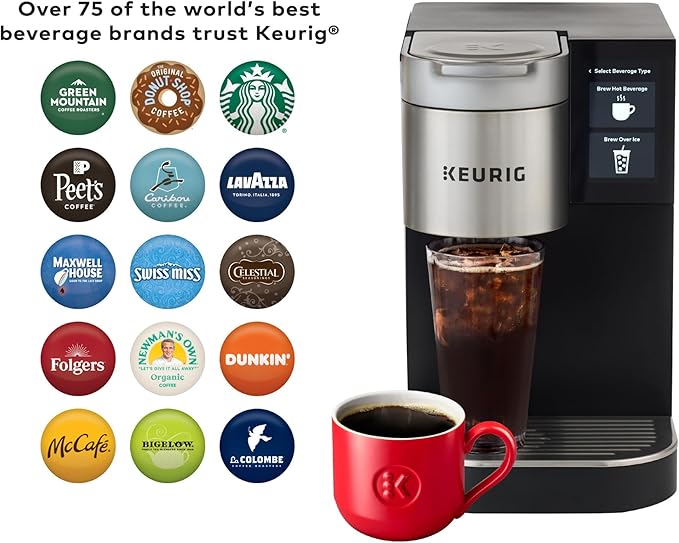 Keurig K-2550 Medium Business Single Serve Coffee Maker Plumbed Silver/Black