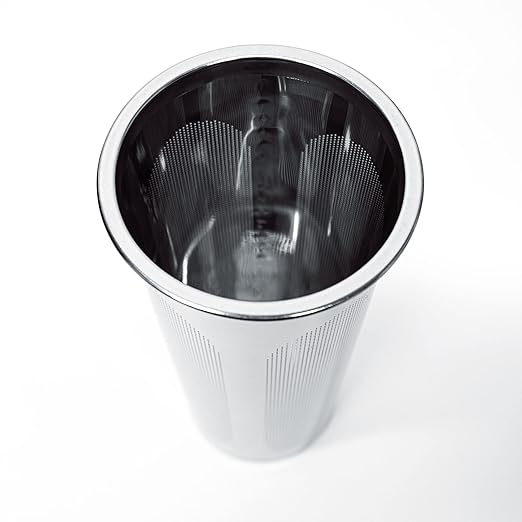 The London Sip Cold Brew Coffee Maker 1500ml Cold Brew Pitcher with 304 Stainless Steel Filter Borosilicate Glass Iced Coffee Pitcher with Handle &amp Pour Spout Reusable Cold Brewer for Coffee &a