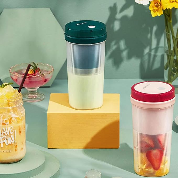 Multifunction Electric Press Portable USB Blender Small Juicer Fruit Cooking Machine Charging Cup Usb Rechargeable Travel Juicing Food-grade Multifunctional Electric