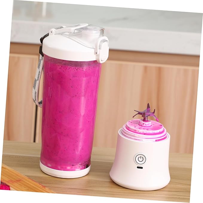 DECHOUS Usb Rechargeable Portable Juicer Blender Cup Fresh Juice Maker Compact Travel Blender Mini Electric Juicer Stylish Design