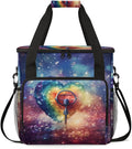 Heart Music Coffee Maker Carrying Bag Portable Travel Storage Tote Bag Compatible with K-Mini or K-Mini Plus Single Serve Coffee Brewer Carrying Case with Multiple Pockets &amp Shoulder Strap