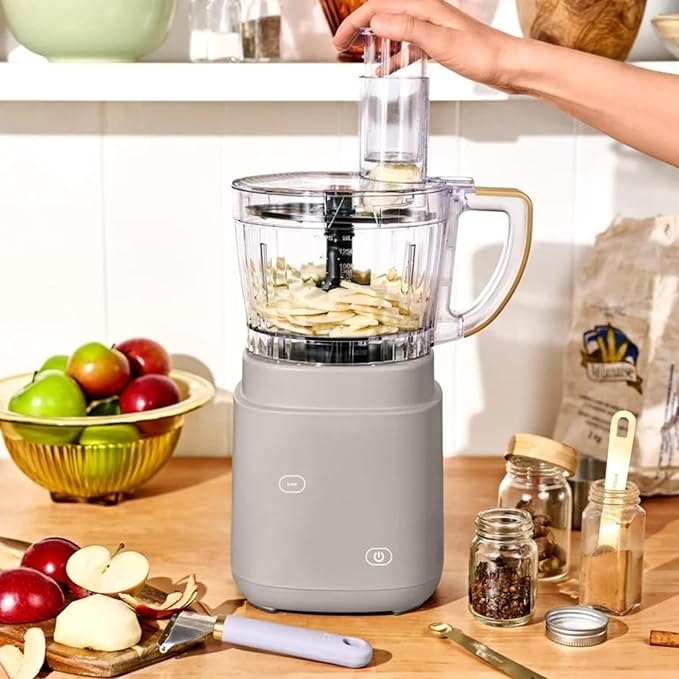 3-in-1 Kitchen System with Powerful Motor Food Processor Personal Blender &amp Multiple Functions for Smoothies (Porcini Taupe)