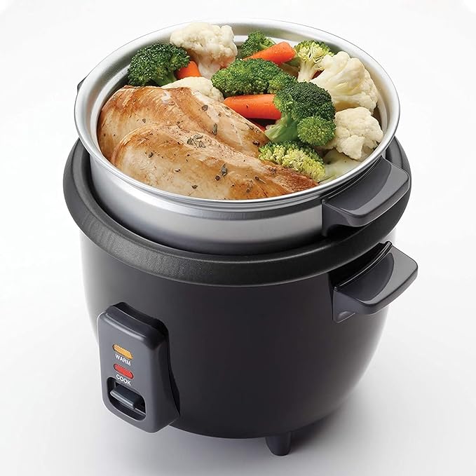 GRFIT Rice Cooker Removable Nonstick Cooking Pot with External Steam Tray 6 Cup Pot jinyi2016SHOP-1998