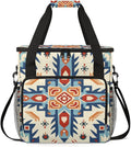 Fractal Mandala Coffee Maker Carrying Bag Portable Travel Storage Tote Bag Compatible with K-Mini or K-Mini Plus Single Serve Coffee Brewer Carrying Case with Multiple Pockets &amp Shoulder Strap