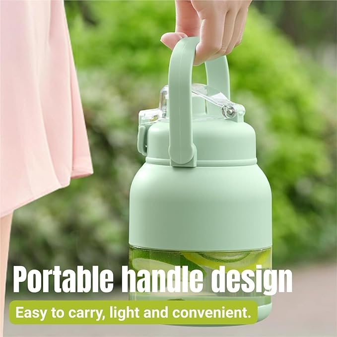 Mini handheld blender cordless portable electric blender direct squeeze juicing no strainer required dishwasher safe(Large)