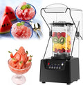 Blender Smoothie Maker 2l Commercial Stand Mixer with Sound Enclosure 17000rpm Blade Ice Crusher for Smoothies Ice Cream