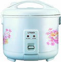 Tiger JNP-1500-FL 8-Cup (Uncooked) Rice Cooker and Warmer Floral White