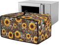 Convection Toaster Oven Cover with Storage Pockets Fits Machines Up to 18.5x14.5x9 Convection Toaster Oven Covers for Family Kitchen Essential Leopard print