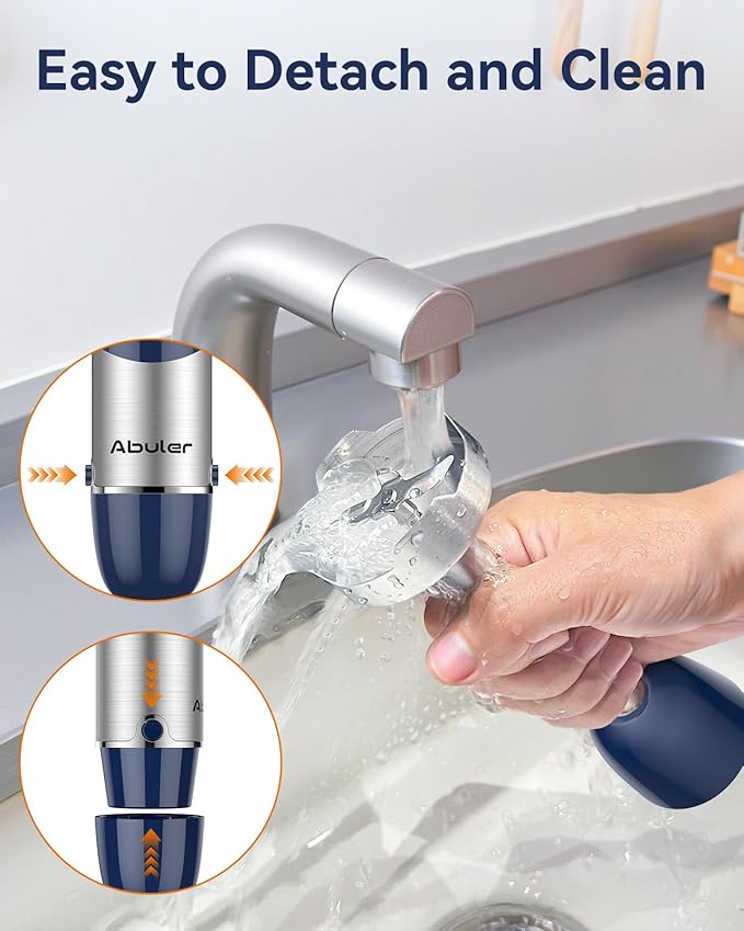 Immersion Blender Handheld 1000W 5 in 1 Corded Stick Hand Blender Kitchen with 12 Speed BPA-Free Mixing Beaker Chopper Whisk Milk Frother Perfect Emulsifier for Soup Baby Food Sauce Puree