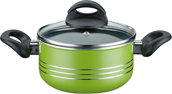GSW Milano Color 158053 4-Piece Cookware Set Green