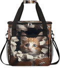 Lovely Cat Coffee Maker Carrying Bag for Keurig K-Mini or K-Mini Plus Storage Portable Coffee Maker Travel Bag