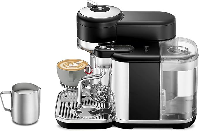 Nespresso Vertuo Creatista Coffee and Espresso Maker by Breville Black Truffle