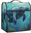 cfpolar Kitchen Aid Mixer Cover Compatible with 6-8 Quarts Manatee Under Water Stand Mixer Cover Kitchen Aid Mixers Accessories Appliance Organizer Bag Dust Covers with Zipper Pocket