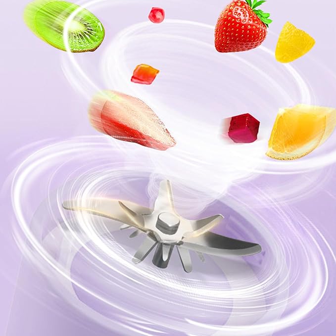 500ml Portable Shakes Maker USB Rechargeable Juicer Blenders Juicing Cup With Powerful Motor For Home And Gym Use Portable Blenders