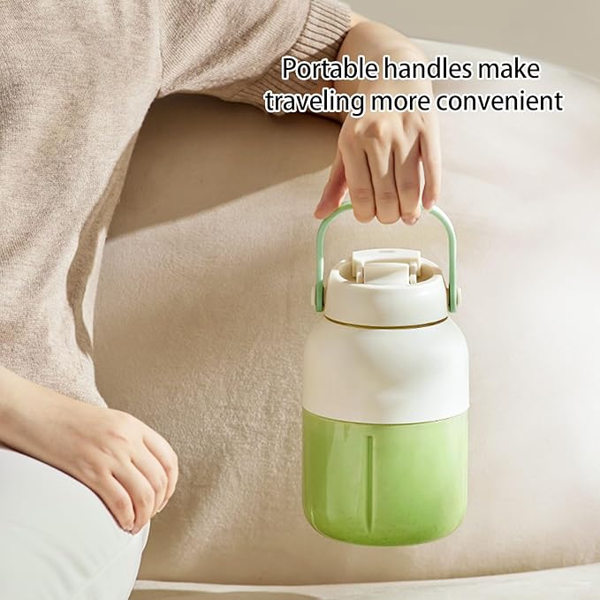 Stainless Steel Juicer Cup With Real Time Power Display Easy Blenders Juices Maker For Office Home Use Cordless Blender