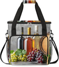 Coffee Maker Carrying Bag Grape Wine Single Cup Coffee Maker Travel Bag Compatible with Keurig K-Mini or K-Mini Plus Portable Storage Bag with Shoulder StrapAZ-194