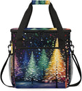 Christmas Tree Coffee Maker Carrying Bag Modern Tree Travel Storage Bag Compatible with K-Mini or K-Mini Plus Single Serve Coffee Brewer Carrying Case with Multiple Pockets &amp Shoulder Strap