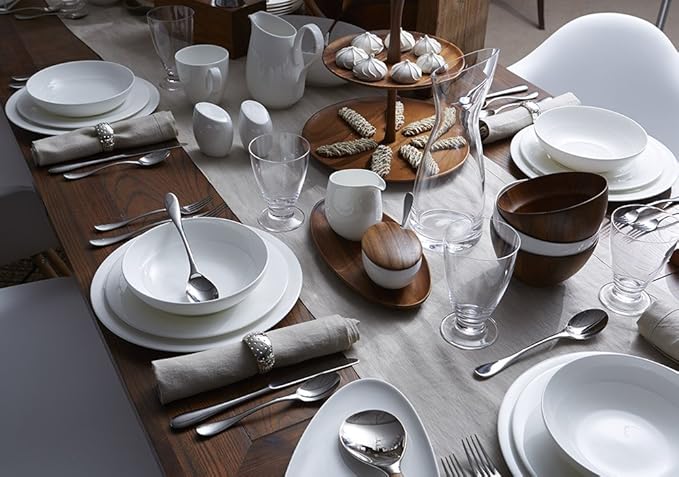Nambé 4-Piece Dinnerware Place Setting White