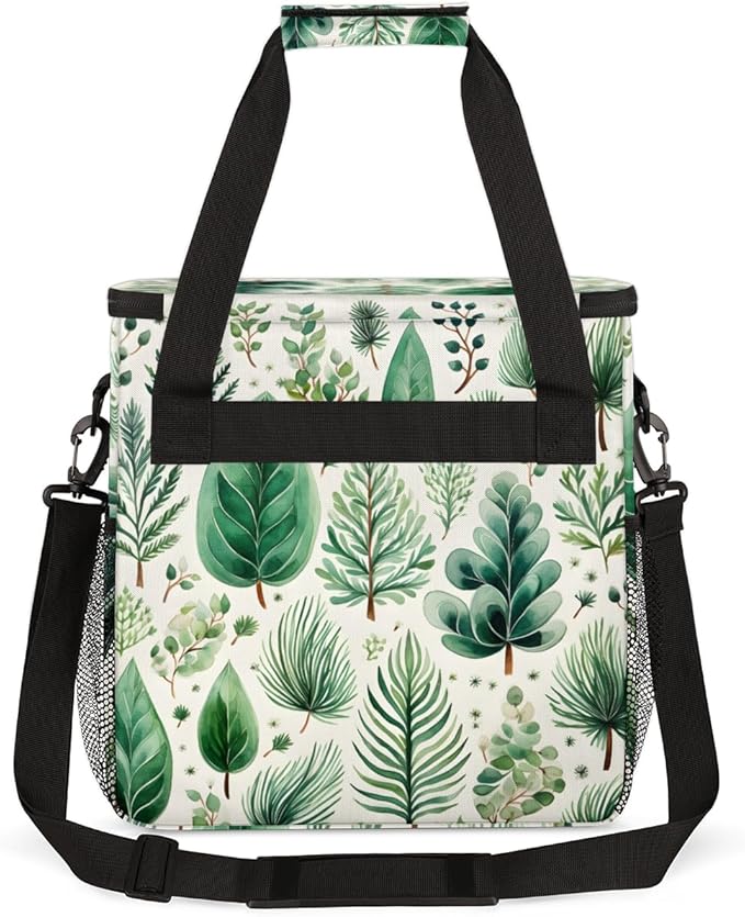 Christmas Tree Coffee Maker Carrying Bag Gothic Tree Travel Storage Bag Compatible with K-Mini or K-Mini Plus Single Serve Coffee Brewer Carrying Case with Multiple Pockets &amp Shoulder Strap