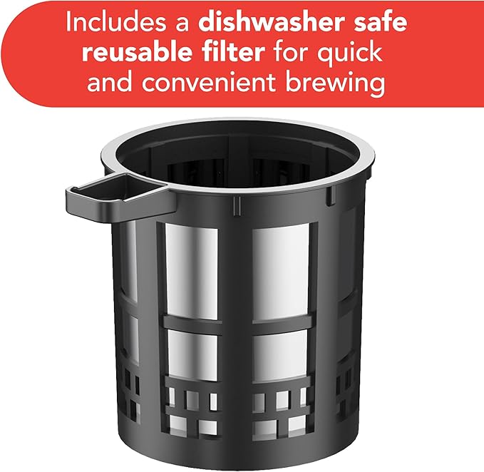 Gourmia Digital Coffee Machine 12Cup FullyAutomatic Large coffee maker integrated CoffeeGrinderPotstainless steel mesh coffee filter 4Hr KeepWarm and Freshness Indicator GCM3180Black and Silver