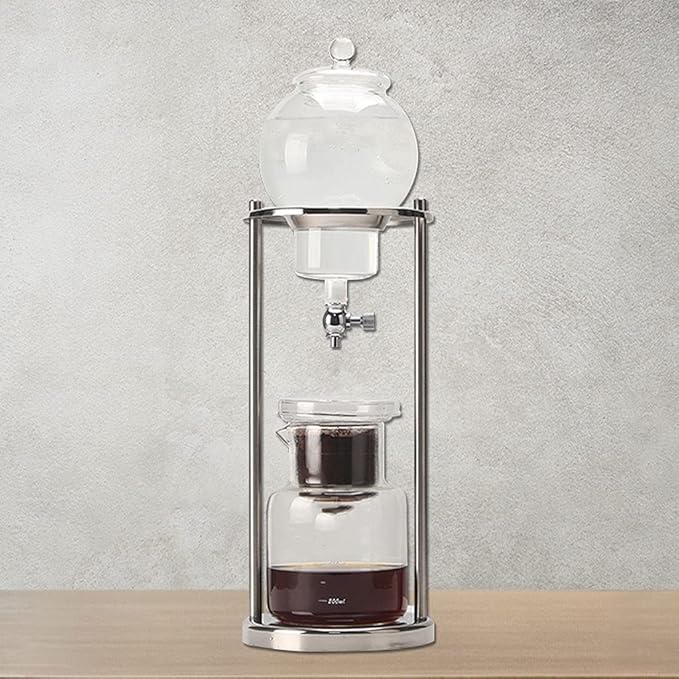 Beverage Equipment Modern Siphon Coffee Maker Luxury Ice Cold Brew Dripper Coffee Maker for Kitchen Home Office Multifunctional Coffee Maker Siphon Coffee Maker