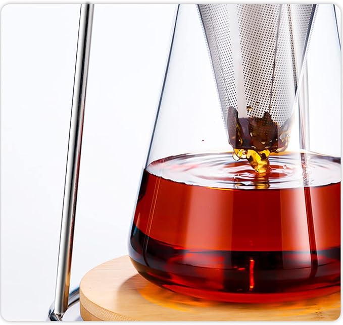 Coffee Pot Cold Ice Drip Water Drip Coffee Maker Reusable Glass Filter Glass Tools Espresso Coffee Dripper Pot Ice Cold Brew Coffee Machine