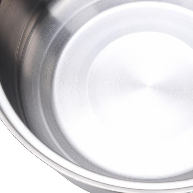 5PCS Stainless Steel Cookware Set Glass Lids Kitchen Cooking Pot Set with Transparent Cover for Induction Cooktop Stove