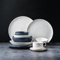 Dinnerware Sets Porcelain Bowls and Plates Sets Tableware Combination Set Kitchen Dinnerware Set for Family Gathering and Gift 18 Pcs Dish Set