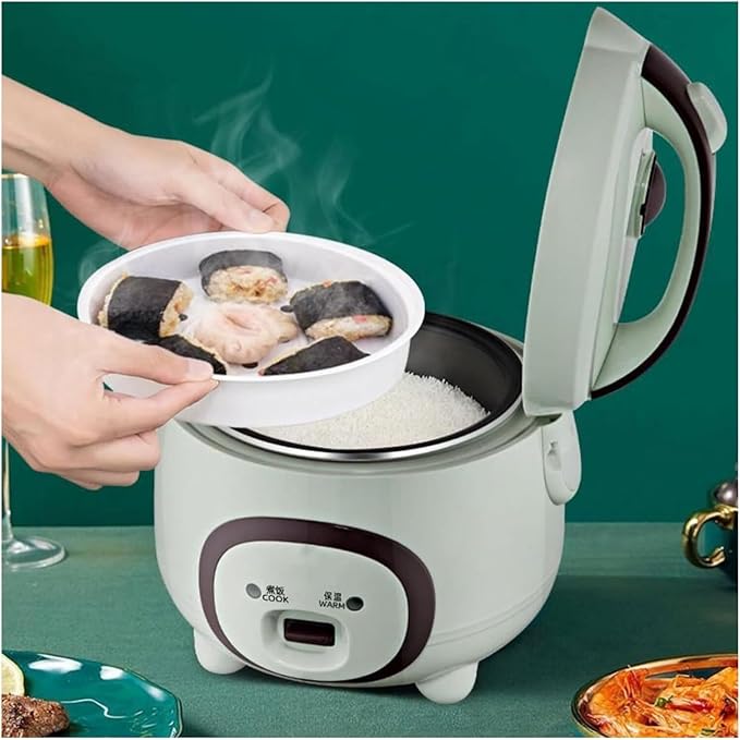 Mini Rice Cooker Commercial Rice Cooker Small Rice Cooker/Detachable Non-Stick Pan/Heat Preservation Function/Portable Soup Pot