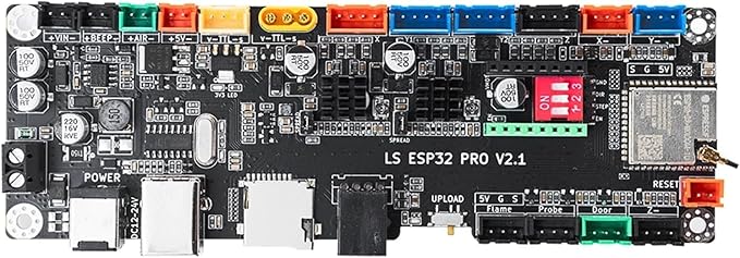 for Makerbase MKS LS ESP32 PRO Motherboard for WiFi Control Touch Screen TMC2209 Driver for Twotrees TTS-55/10 PRO Engraver Parts(Package 1)