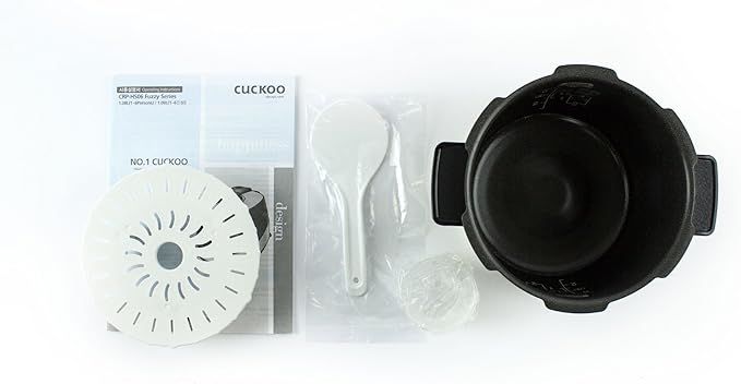 Cuckoo CRP-HS0657F 6 Cup Pressure Rice Cooker 110V Black