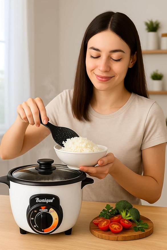 Persian Rice Cooker by B Unique | Non-Stick | Auto Keep Warm | 5/10/16 Cup Sizes (5 Cups)