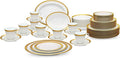 Noritake Crestwood Gold - 50 piece set service for eight