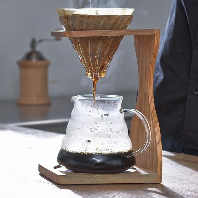 Hario V60 Olive Wood Single Stand
