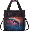 Dolphin Coffee Maker Carrying Bag Starry sky Portable Travel Storage Tote Bag Compatible with K-Mini or K-Mini Plus Single Serve Coffee Brewer Carrying Case with Multiple Pockets &amp Shoulder Stra