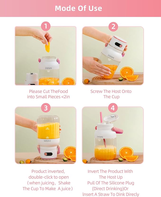 Portable Blender Personal Blender for Smoothies &amp Shakes