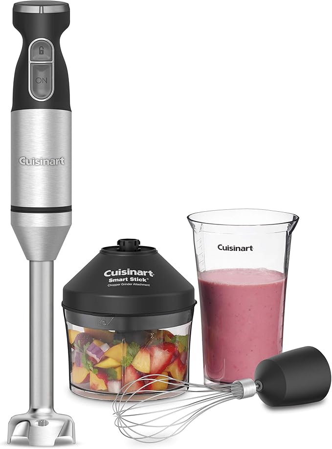 Cuisinart CSB-179 Smart Stick Variable Speed Hand Blender Stainless Steel &amp CSB-175SVP1 Smart Stick hand blender 2018 Silver