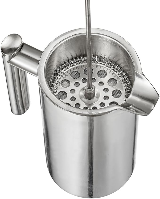 Personalized Stainless Steel Coffee French Press with Free Engraving