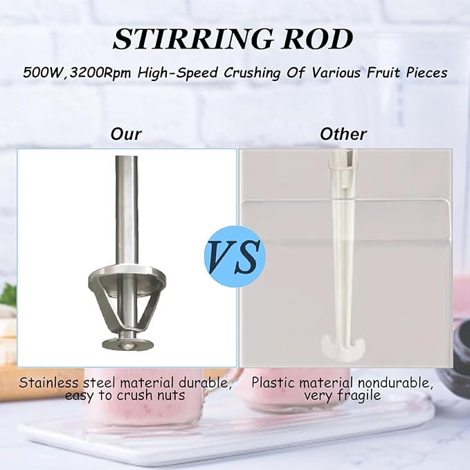3200r/min Countertop Yogurt Blending Machine Yogurt Blending Machine with Three Different Sized Cup Sleeves110V