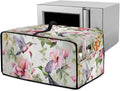 Doojoayie 8 Slice Toaster Cover Hummingbird 8 Slice Small Appliance Covers Stain Resistant &amp Dustproof Kitchen Appliance Protector Flower Print