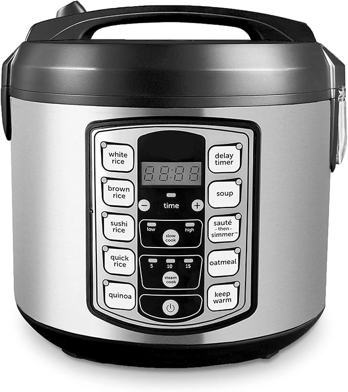 Professional 20-Cup (Cooked) / 5Qt. Digital Rice &amp Grain Multicooker