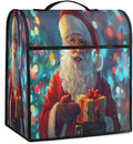 cfpolar Kitchen Aid Mixer Cover Compatible with 6-8 Quarts Santa Claus Christmas Hat Stand Mixer Cover Kitchen Aid Mixers Accessories Appliance Organizer Bag Dust Covers with Zipper Pocket