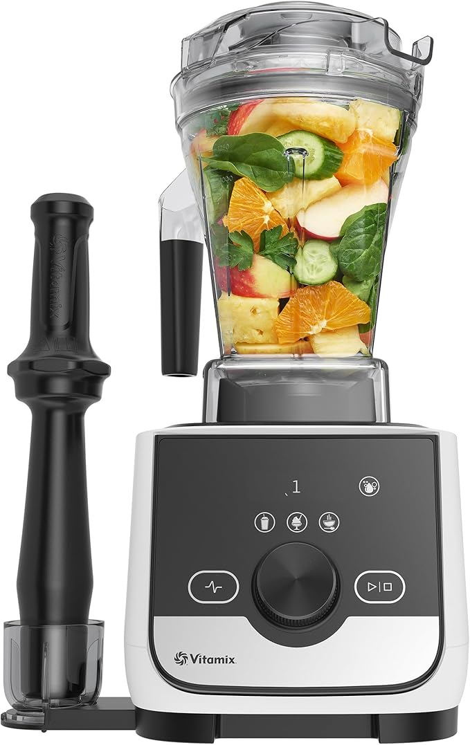 Vitamix Ascent X3 Blender with Three Blending Programs Self-Cleaning Program Professional-Grade Blender for Smoothies Soups and More Stainless-Steel Blades 48 Oz Container Polar White