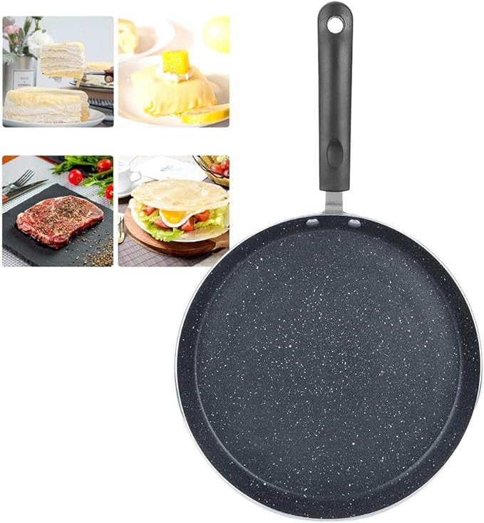 Yosoo123 NonStick Frying Pan Cookware Set RadiantCooker Induction Cooker Cooking Tool for Breakfast Pancake Egg Pizza(M)