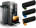Nespresso ENV135GY Coffee and Espresso Machine by De'Longhi Graphite Metal Nespresso Vertuoline Coffee Assortment 30 Capsules