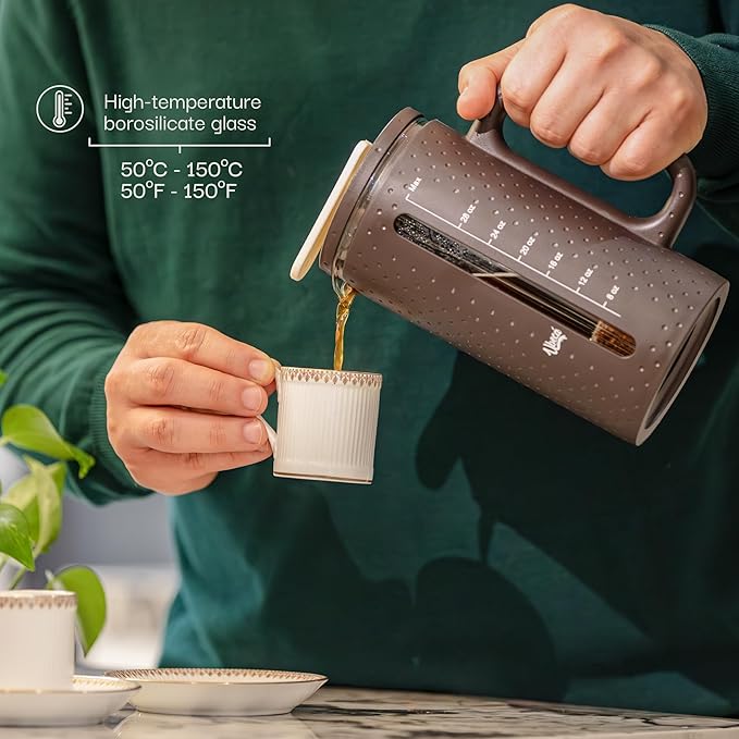 French press (Brown)